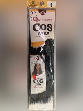 Milky Way. 100% human hair. Yaky weave.